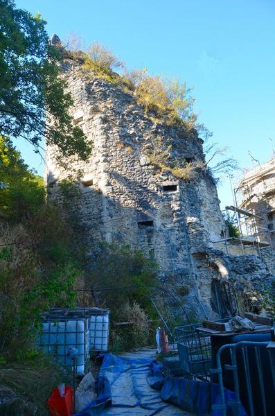 vue partielle des ruines