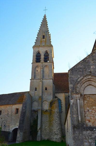 clocher, élévation ouest, vue générale