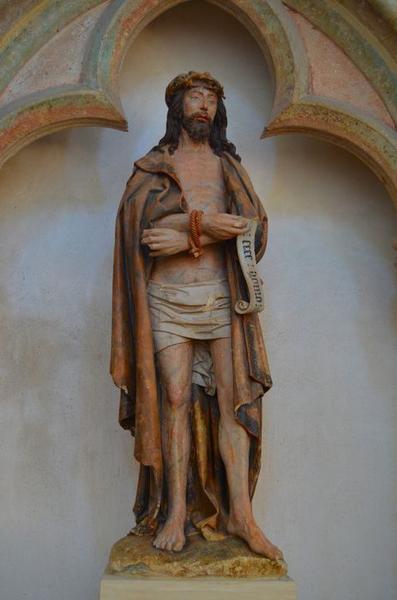 statue : Christ de Pitié, vue générale