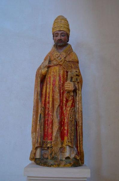 Statue : saint Pierre en pape