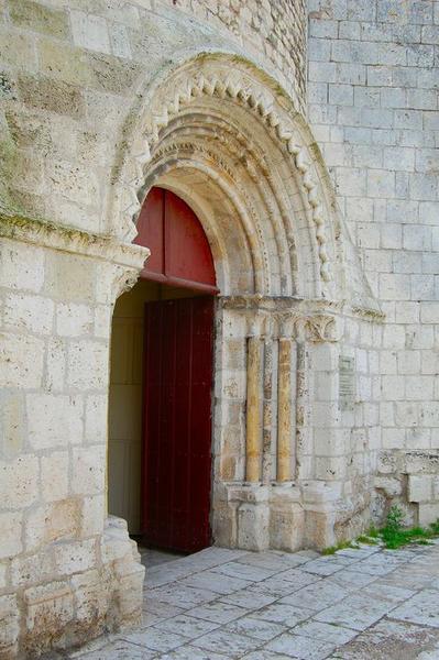 porche nord, vue générale