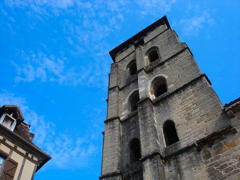 clocher, vue générale