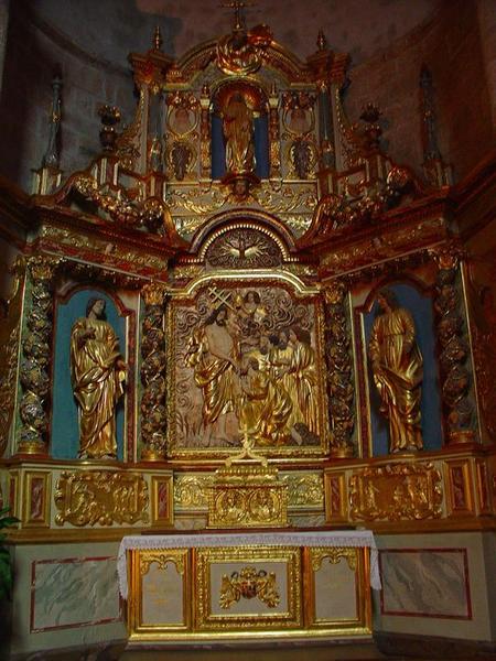 retable de la Remise des clefs à saint Pierre, vue générale - © Ministère de la Culture (France), Médiathèque du patrimoine et de la photographie, diffusion RMN-GP