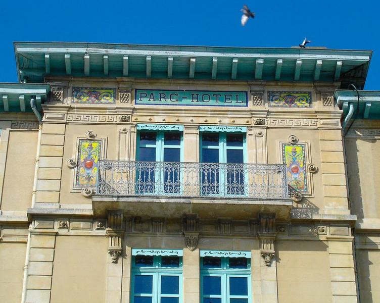 détail de la façade