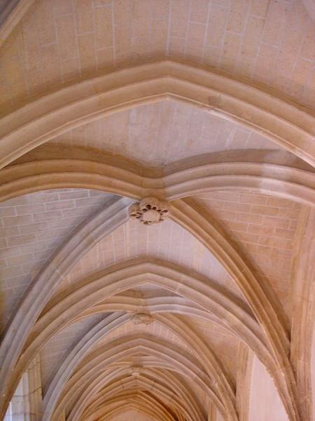 cloître, détail des voûtes