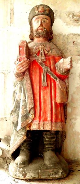 statue : saint Jacques le Majeur, vue générale - © Ministère de la Culture (France), Médiathèque du patrimoine et de la photographie, diffusion RMN-GP