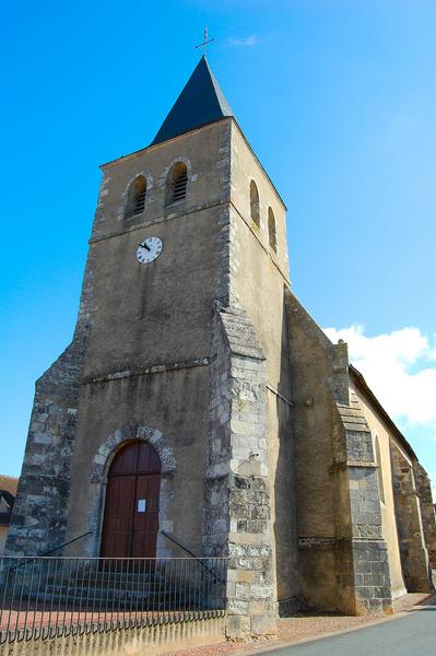 façade occidentale, vue générale