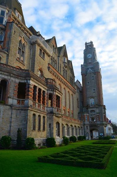 élévation ouest, vue générale