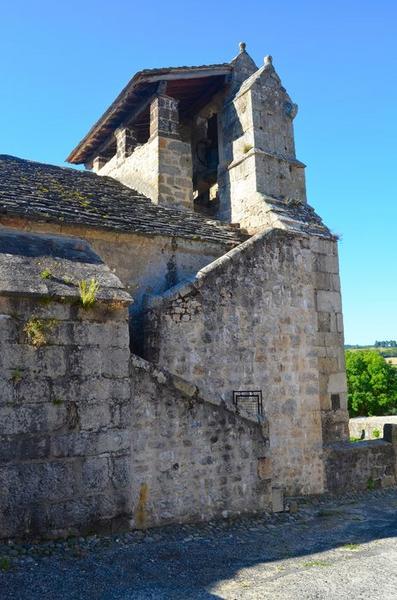 clocher, flanc nord, vue générale