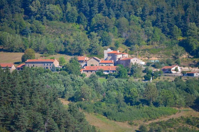 vue générale du château dans son environnement