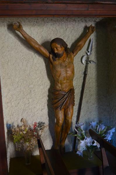 statue : Christ en croix, vue générale - © Ministère de la Culture (France), Médiathèque du patrimoine et de la photographie, diffusion RMN-GP