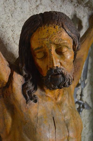 statue : Christ en croix, détail - © Ministère de la Culture (France), Médiathèque du patrimoine et de la photographie, diffusion RMN-GP