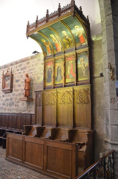 stalles, vue générale