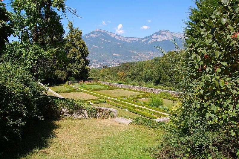 vue générale du jardin