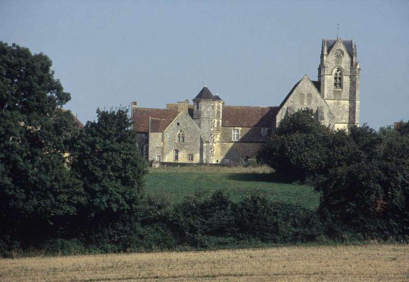 Ensemble du prieuré et de l'église