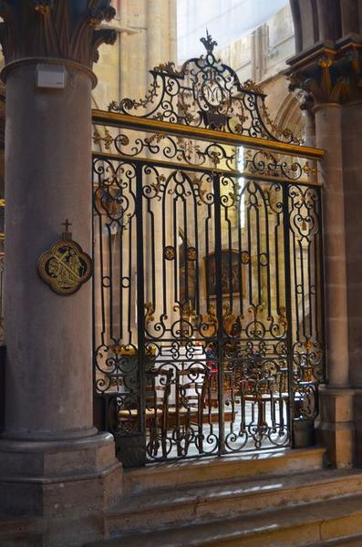 clôture de choeur, vue partielle - © Ministère de la Culture (France), Médiathèque du patrimoine et de la photographie, diffusion RMN-GP