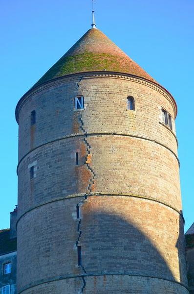 tour nord-est, vue partielle