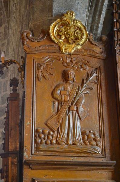 retable de la Vierge-du-Rosaire, détail d'un bas-relief : martyr non identifié - © Ministère de la Culture (France), Médiathèque du patrimoine et de la photographie, diffusion RMN-GP