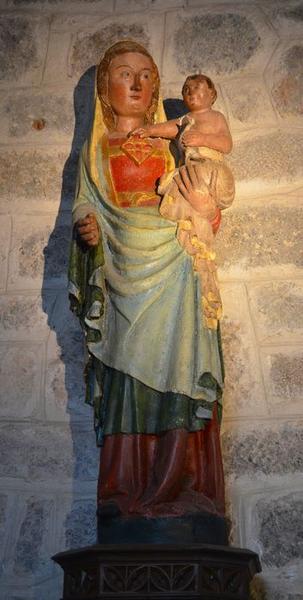statue : Vierge à l'Enfant, vue générale - © Ministère de la Culture (France), Médiathèque du patrimoine et de la photographie, diffusion RMN-GP