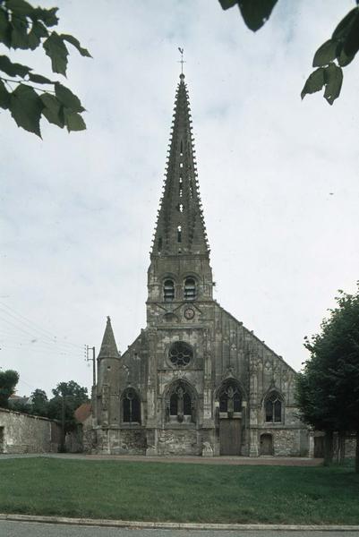 Façade ouest et clocher