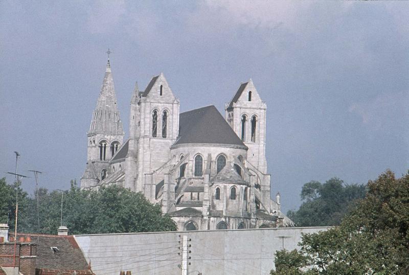 Ensemble est de l'église abbatiale