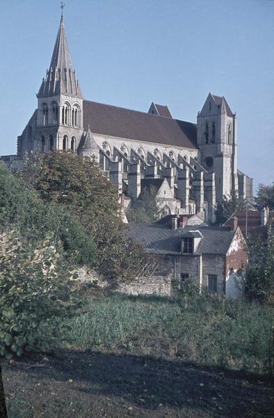 Ensemble sud-ouest de l'église abbatiale