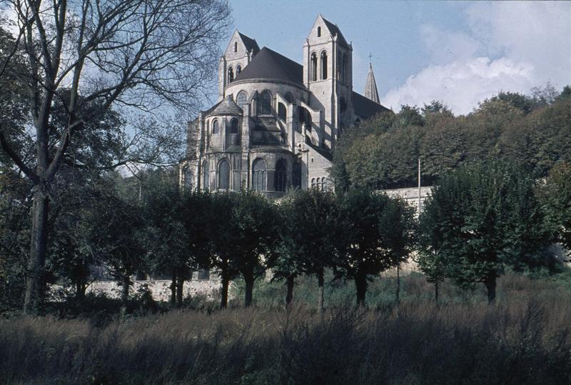 Ensemble est de l'église abbatiale