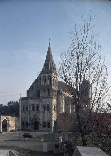 Ensemble sud-ouest de l'église abbatiale