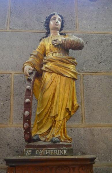 statue : sainte Catherine, vue générale - © Ministère de la Culture (France), Médiathèque du patrimoine et de la photographie, diffusion RMN-GP