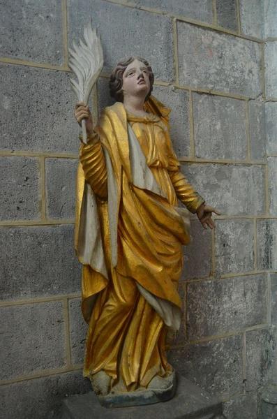 statue : martyr non identifié, vue générale