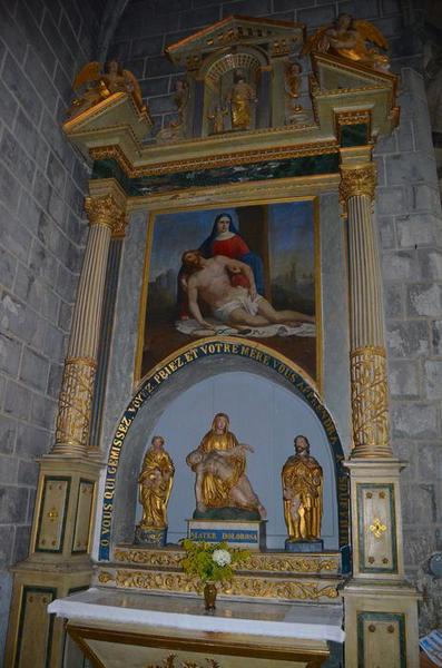 retable secondaire, vue générale - © Ministère de la Culture (France), Médiathèque du patrimoine et de la photographie, diffusion RMN-GP