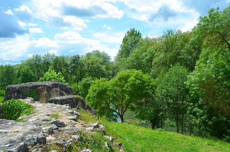 vue partielle du site en direction du Sud