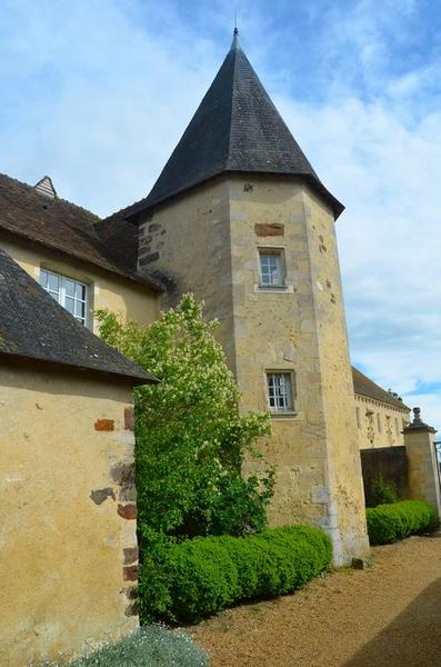 tour ouest du logis, vue générale