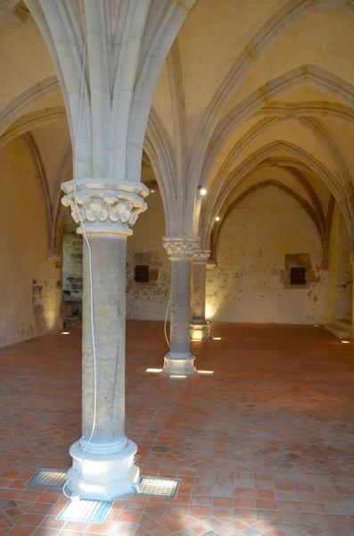 salle du rez-de-chaussée, au nord du cellier, vue générale