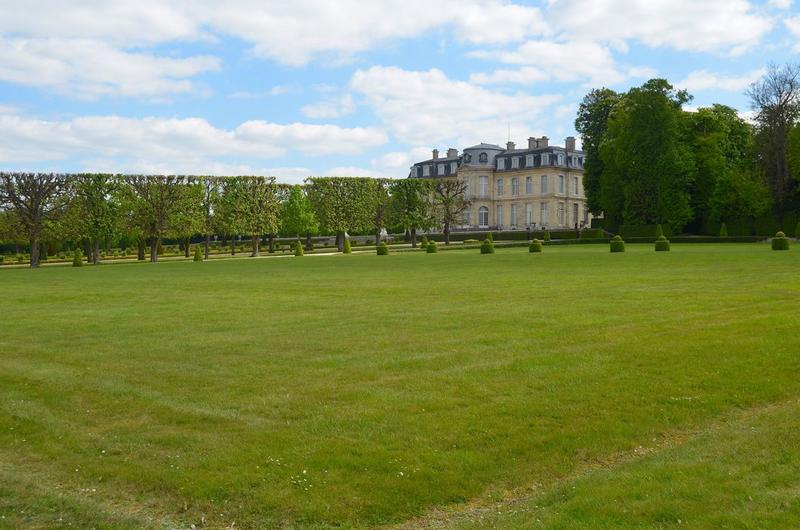 vue générale du château dans son environnement