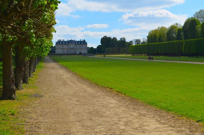 vue générale du château dans son environnement