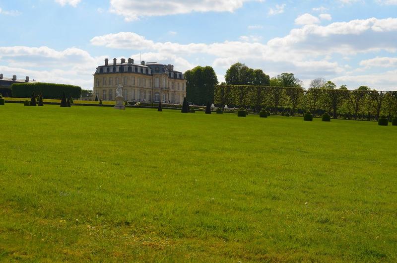 vue générale du château dans son environnement