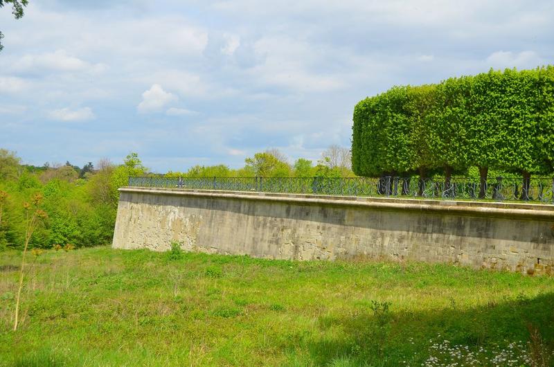 terrasse, extrémité nord, vue générale