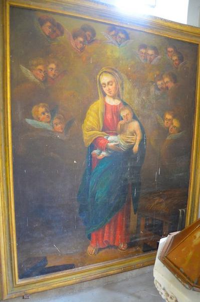 tableau : Vierge à l'Enfant, vue générale