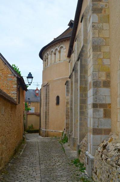 flanc ouest, vue partielle