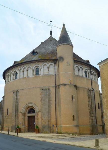 rotonde, élévation nord-ouest, vue générale