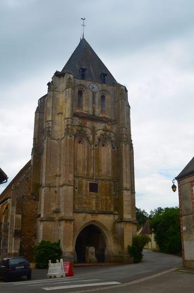 façade occidentale, vue générale