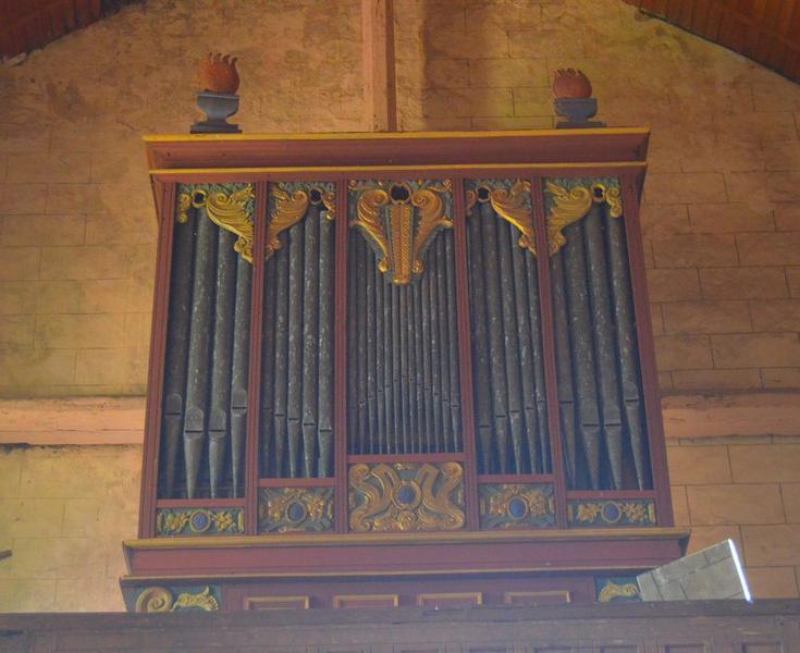 orgue de tribune : buffet d'orgue, vue générale - © Ministère de la Culture (France), Médiathèque du patrimoine et de la photographie, diffusion RMN-GP