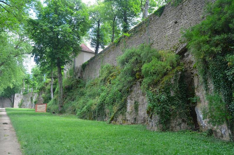 enceinte, partie ouest, vue générale