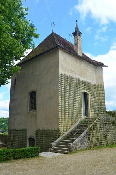 tour de Laubespin, façades sud et ouest, vue générale