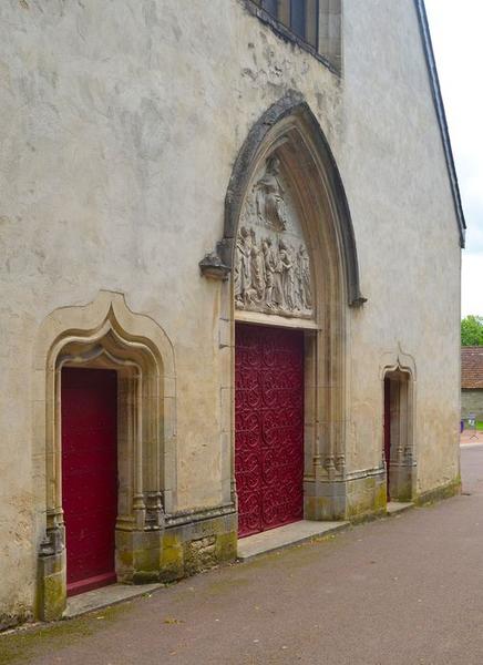 façade occidentale, vue partielle