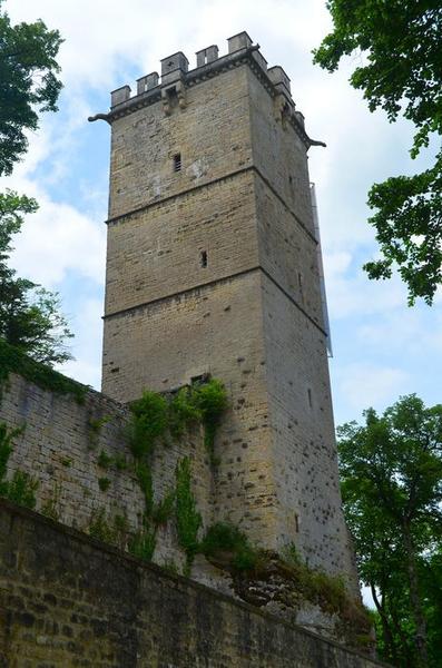 tour du château, vue générale