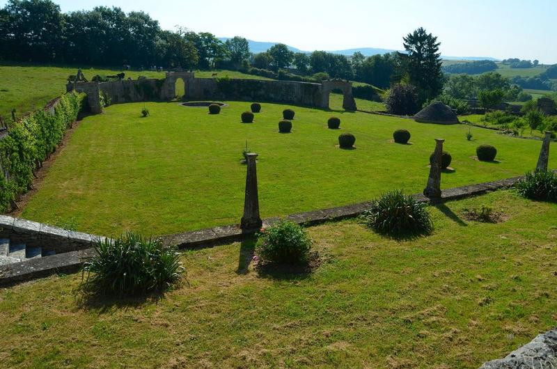 ancien jardin, vue générale