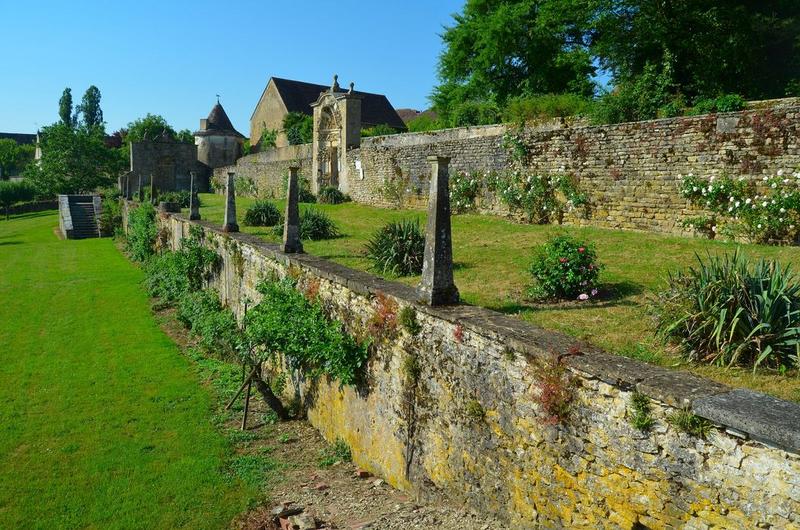 ancien jardin, vue partielle