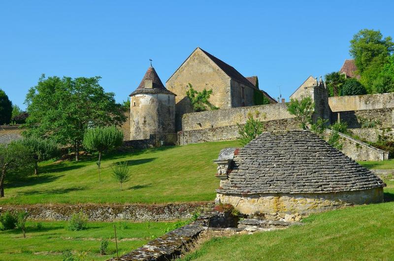 ancien jardin, vue partielle